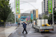 EURO 2020 - Stimmung beim Wembley-Stadion vor dem Final am Sonntag