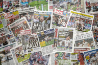 EURO 2020 - Zeitungs-Titelseiten nach Englands Halbfinalsieg gegen Dänemark