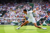 TENNIS - Wimbledon: Novak Djokovic führt im Endspiel