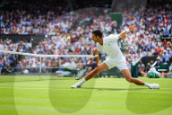 TENNIS - Wimbledon: Novak Djokovic führt im Endspiel
