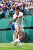 TENNIS - Wimbledon: Novak Djokovic führt im Endspiel