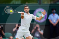 TENNIS - Wimbledon: Novak Djokovic führt im Endspiel
