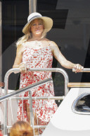 PEOPLE - Kurt Russell und Goldie Hawn geniessen das Yacht-Leben in Saint Tropez