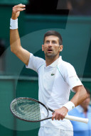 SPORT - Tennis: Djokovic siegt in Wimbledon