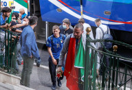 FUSSBALL-EM - Italiens Sieger-Team kehrt nach Rom zurück
