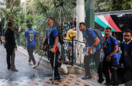 FUSSBALL-EM - Italiens Sieger-Team kehrt nach Rom zurück