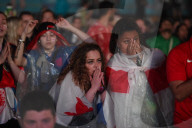 England lose on penalties against Italy.