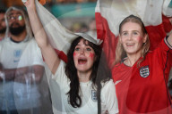 England lose on penalties against Italy.