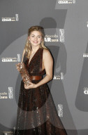 CŽsar du meilleur espoir fŽminin ˆ Louane Emera de la famille BŽlier, 40Žme cŽrŽmonie des CŽsar 2015 - ThŽatre du chatelet - Paris, France