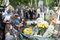 PEOPLE - Beisetzung von Zsa Zsa Gabor auf dem Kerepescher Friedhof in Budapes