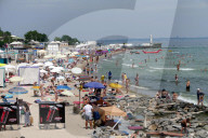 NEWS -  Strandleben in Odessa, Ukraine