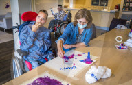 NEWS - Coronavirus:  Behindertenbetreuung nach Lockerung der Massnahmen in Monster, Niederlande
