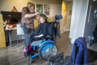NEWS - Coronavirus:  Behindertenbetreuung nach Lockerung der Massnahmen in Monster, Niederlande