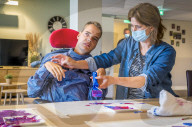 NEWS - Coronavirus:  Behindertenbetreuung nach Lockerung der Massnahmen in Monster, Niederlande