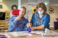 NEWS - Coronavirus:  Behindertenbetreuung nach Lockerung der Massnahmen in Monster, Niederlande