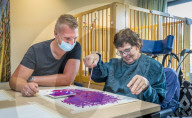 NEWS - Coronavirus:  Behindertenbetreuung nach Lockerung der Massnahmen in Monster, Niederlande