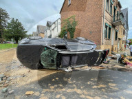 NEWS -  Der Morgen nach dem Unwetter in Deutschland: Verwüstung in Bad Münstereifel 