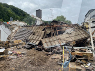 NEWS -  Der Morgen nach dem Unwetter in Deutschland: Verwüstung in Bad Münstereifel 