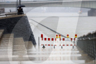 NEWS - Hochwasser am Rhein in Deutschland