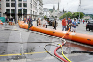 NEWS - Schweiz Hochwasser: Schutzmassnahmen in Luzern