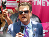 Matt Gaetz Outside Britney Spears Conservatorship Case