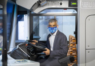 Sadiq Khan launches his Summer Lets Do London Campaign at the Transport Museum, Covent Garden, London.