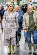 ROYALS - Willem Alexander und Maxima besuchen den vom Hochwasser betroffenen Ort Valkenburg