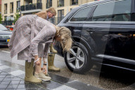 ROYALS - Willem Alexander und Maxima besuchen den vom Hochwasser betroffenen Ort Valkenburg