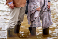 ROYALS - Willem Alexander und Maxima besuchen den vom Hochwasser betroffenen Ort Valkenburg