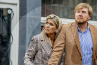 ROYALS - Willem Alexander und Maxima besuchen den vom Hochwasser betroffenen Ort Valkenburg