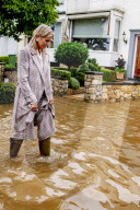 ROYALS - Willem Alexander und Maxima besuchen den vom Hochwasser betroffenen Ort Valkenburg