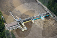 NEWS - Hochwasser Deutschland: Die Ruhr aus der Luft gesehen