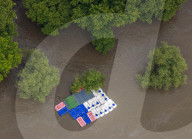 NEWS - Hochwasser Deutschland: Die Ruhr aus der Luft gesehen