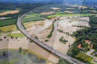 NEWS - Hochwasser Deutschland: Die Ruhr aus der Luft gesehen