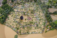 NEWS - Hochwasser Deutschland: Die Ruhr aus der Luft gesehen
