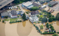NEWS - Hochwasser Deutschland: Die Ruhr aus der Luft gesehen
