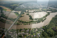 NEWS - Hochwasser Deutschland: Die Ruhr aus der Luft gesehen
