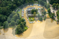 NEWS - Hochwasser Deutschland: Die Ruhr aus der Luft gesehen