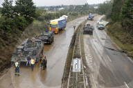 NEWS - Hochwasser: Die Bundeswehr bei der Beseitigung von Hochwasserschäden in Erftstadt-Liblar