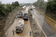 NEWS - Hochwasser: Die Bundeswehr bei der Beseitigung von Hochwasserschäden in Erftstadt-Liblar