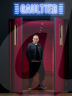 Jean-Paul Gaultier at the company's headquarters in Paris