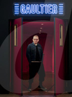 Jean-Paul Gaultier at the company's headquarters in Paris