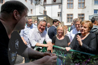 NEWS - Angela Merkel und NRW-Ministerpräsident Armin Laschet besuchen Bad Münstereifel
