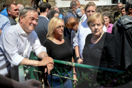 NEWS - Angela Merkel und NRW-Ministerpräsident Armin Laschet besuchen Bad Münstereifel