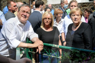 NEWS - Angela Merkel und NRW-Ministerpräsident Armin Laschet besuchen Bad Münstereifel