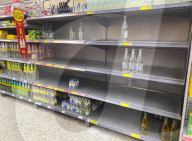 NEWS - Coronavirus: Leere Regale in den Supermärkten in Grossbritannien