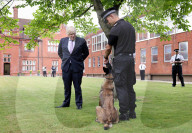 Prime Minister Boris Johnson & Home Sec visits Surrey Police HQ