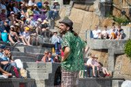 ‘I have a scene to do, run!’: backstage at Minack Theatre. Our photojournalist explores the famed outdoor venue in Cornwall as it welcomes back full houses.