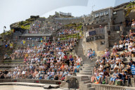 ‘I have a scene to do, run!’: backstage at Minack Theatre. Our photojournalist explores the famed outdoor venue in Cornwall as it welcomes back full houses.