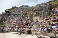 ‘I have a scene to do, run!’: backstage at Minack Theatre. Our photojournalist explores the famed outdoor venue in Cornwall as it welcomes back full houses.